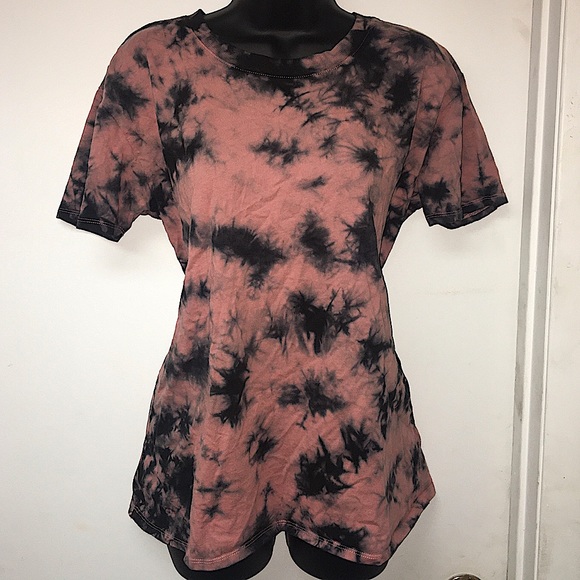 Zine Clothing Tops - ZINE Rayna Old Rose Tie Dye T-Shirt